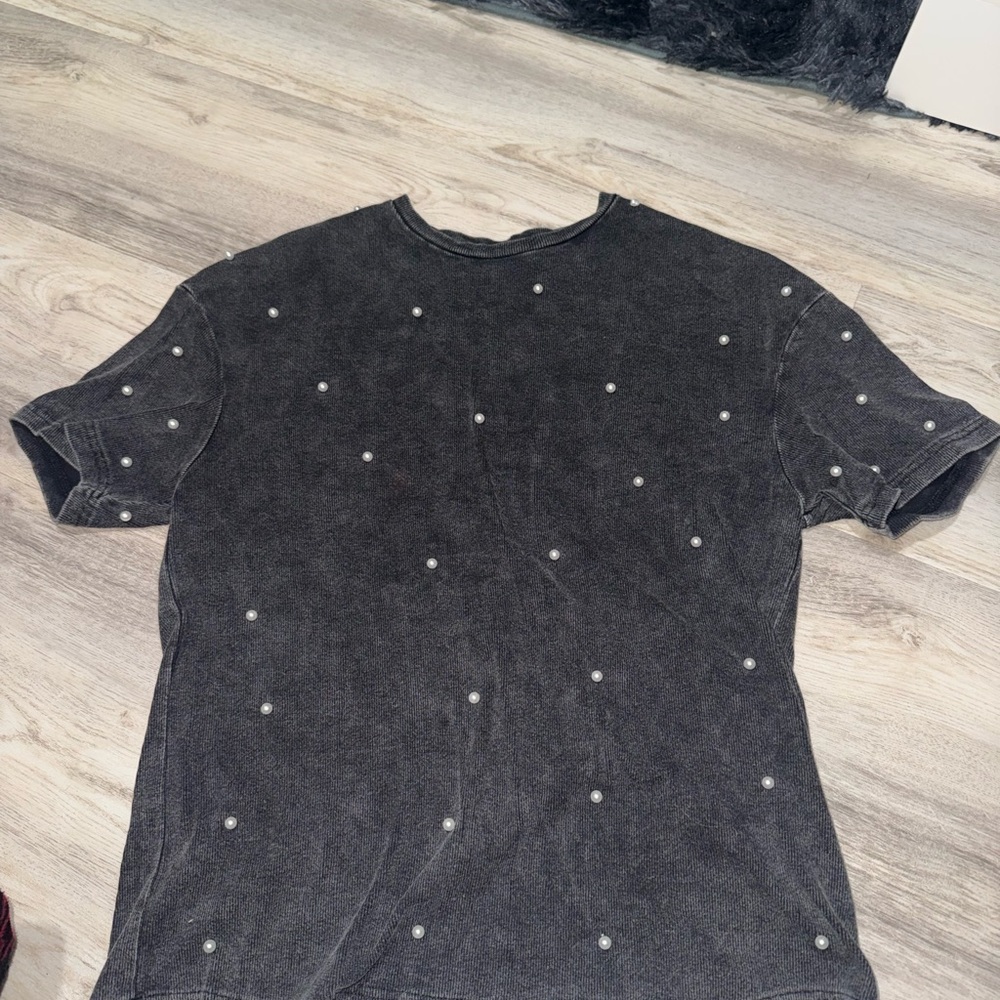 Pearl Studded T-Shirt